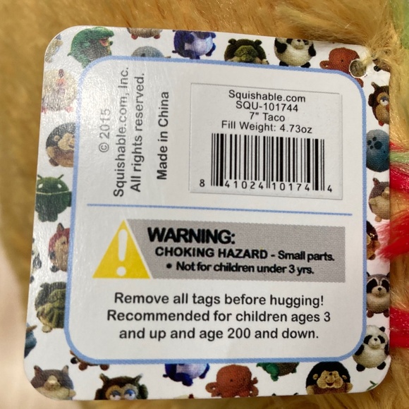 Squishables Mini Comfort Food Taco 7" - NWT! - Picture 6 of 7